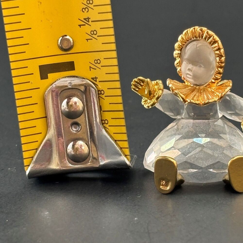Swarovski Retired Vintage Miniature Crystal Doll Childhood Dreams Collection - Picture 6 of 7